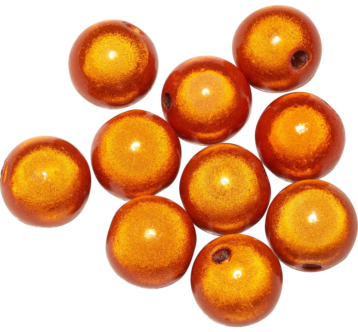 Miracle Beads, 10 mm - Orange