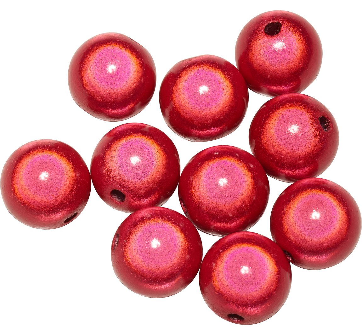 Miracle Beads, 10 mm - Rot
