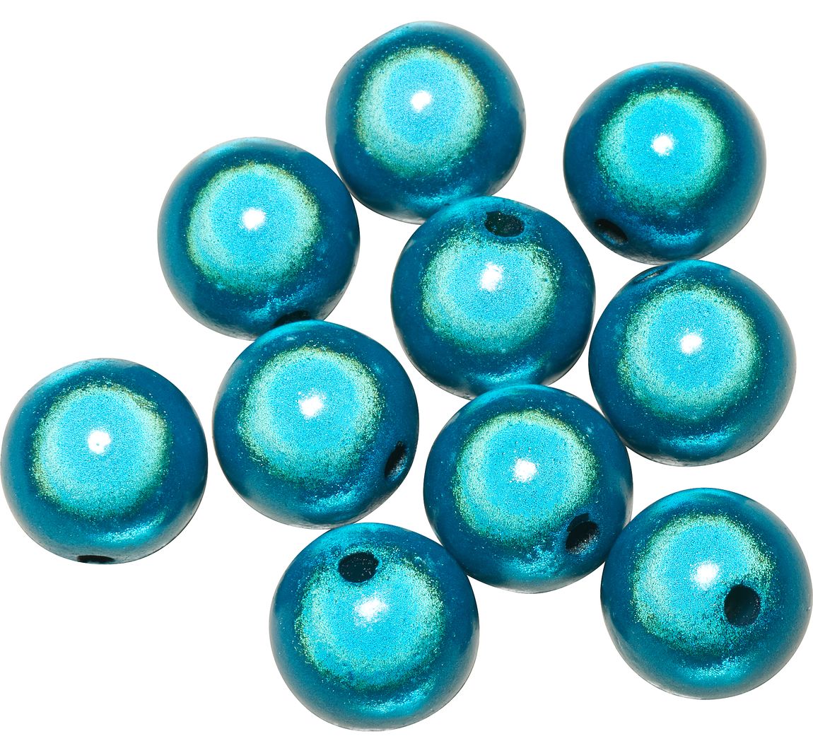 Miracle Beads, 10 mm - Türkis