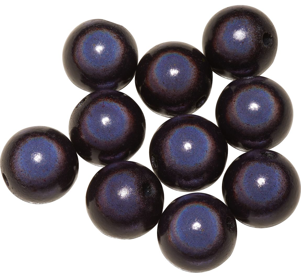 Miracle Beads, 10 mm - Schwarz