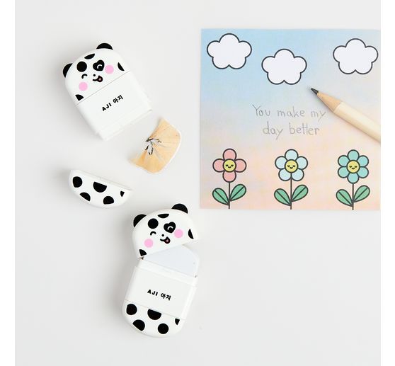 Radiergummi mit Anspitzer