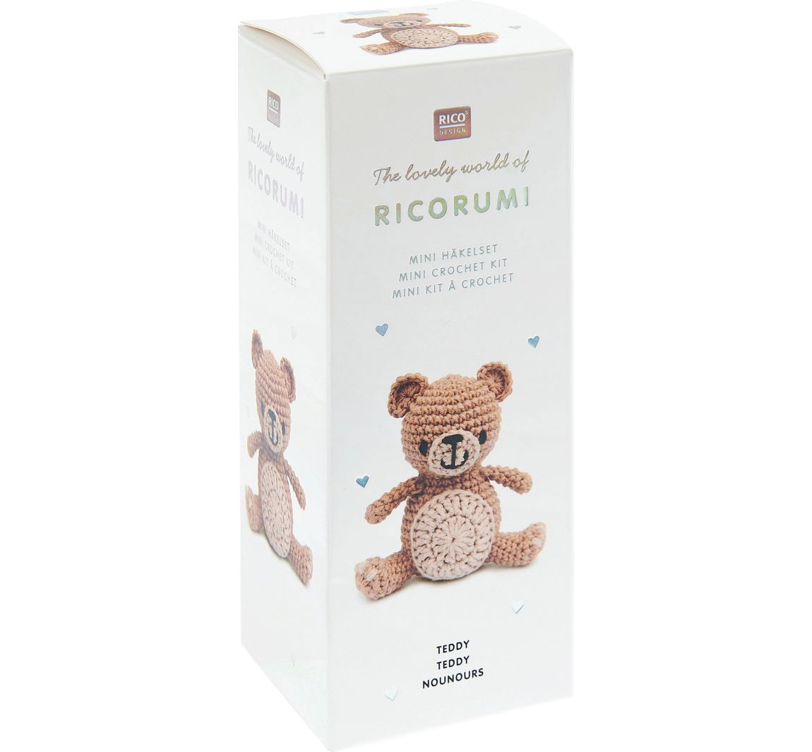 Ricorumi Mini Easy Häkelset - Teddy