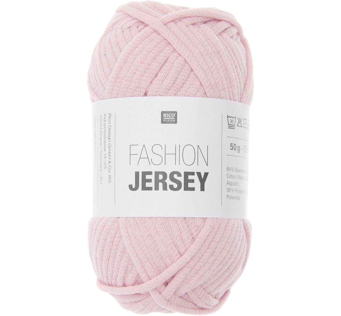 Rico Design Fashion Jersey - Blütenrosa