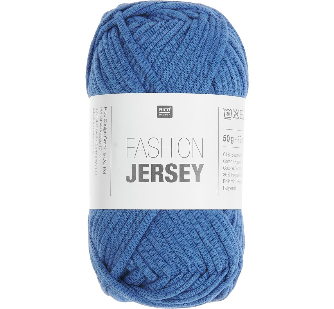Rico Design Fashion Jersey - Royalblau