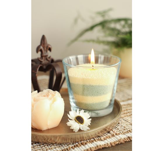 Candle sand with wicks