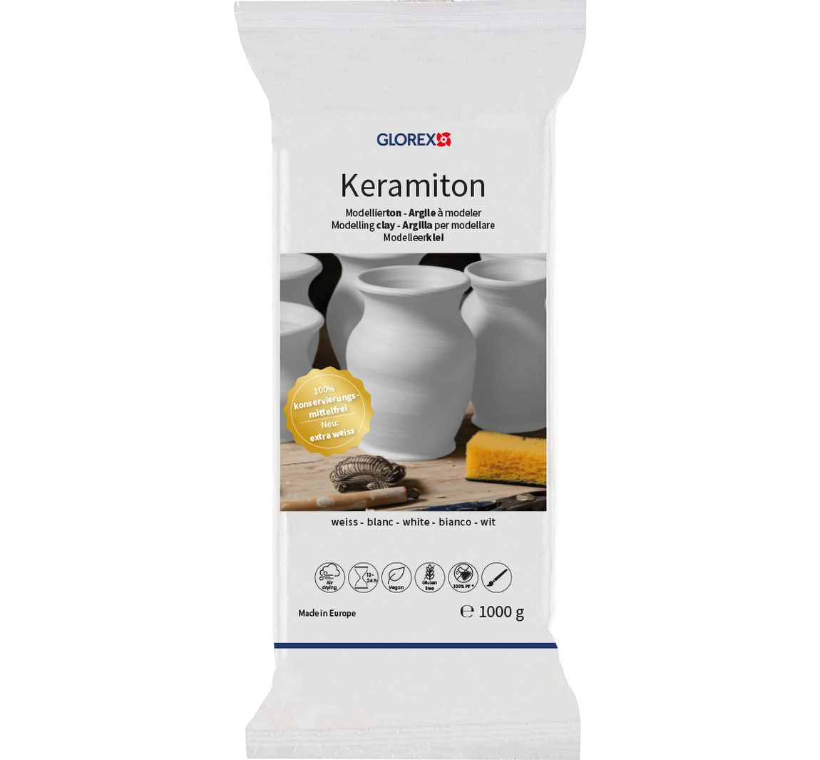 Keramiton, 1000g - Weiß