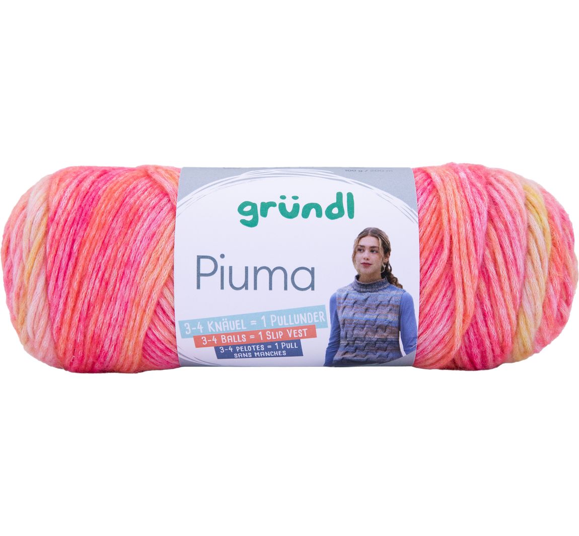 Gründl Wolle "Piuma" - Farbe 02