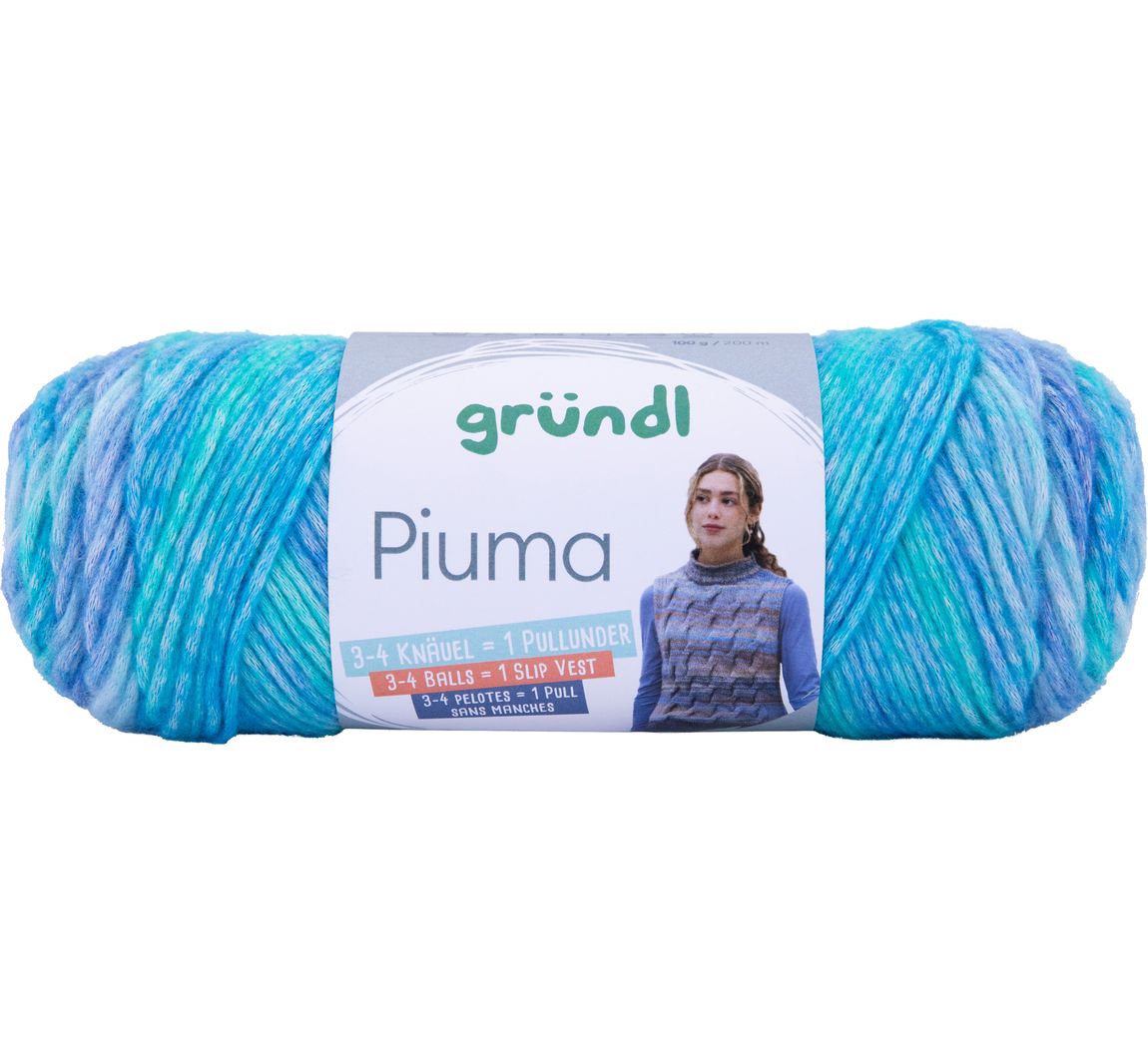 Gründl Wolle "Piuma" - Farbe 06