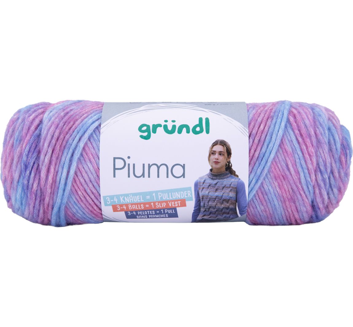Gründl Wolle "Piuma" - Farbe 07