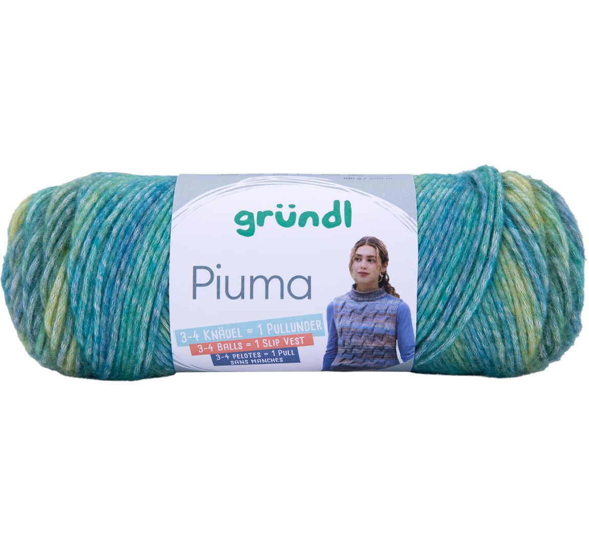 Gründl Wolle "Piuma" - Farbe 09