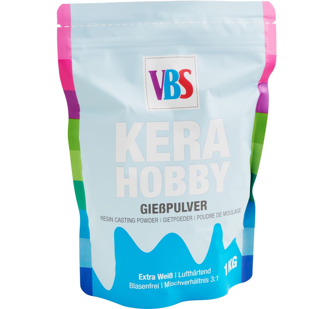 VBS Gießpulver "KeraHobby", Weiß - 1 kg