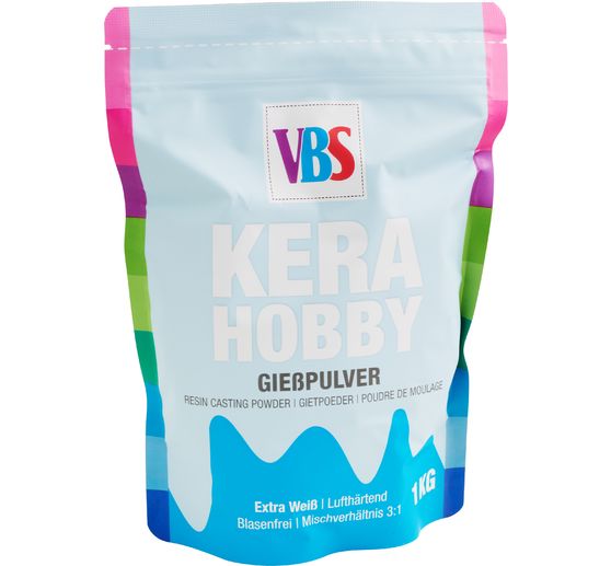 VBS Gie&szlig;pulver "KeraHobby", Wei&szlig;