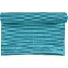 Cuff fabric 1x1 rib "Stripe 3 mm" Blue-Petrol