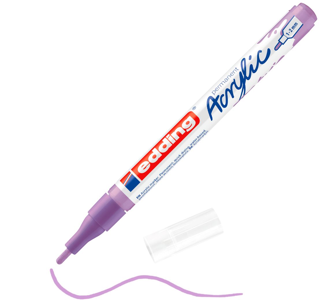 edding 5300 Acrylic "Acrylmarker - Fein" - Lavendel