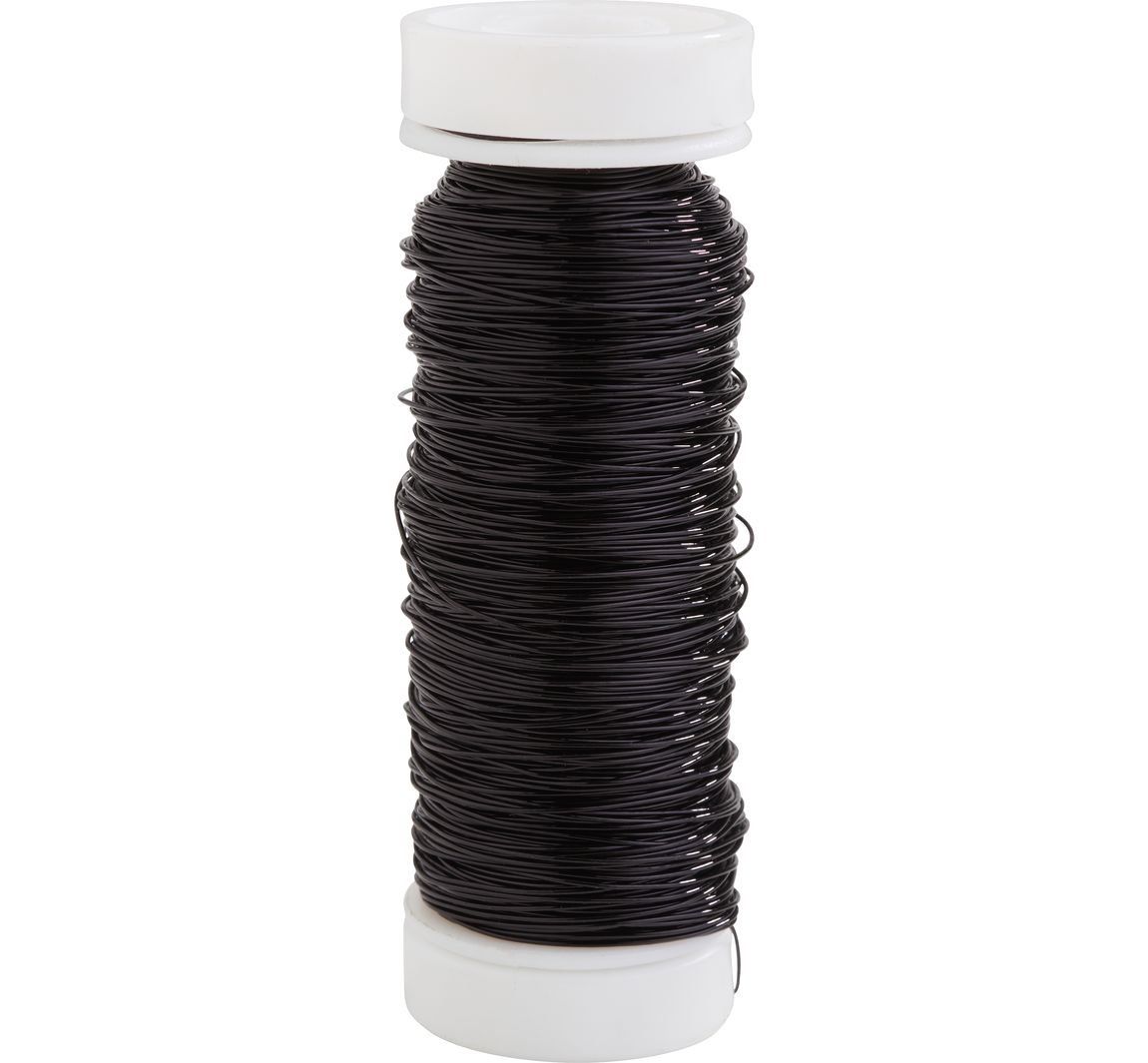 Kupferlackdraht, Ø 0,30 mm, 50 m - Schwarz