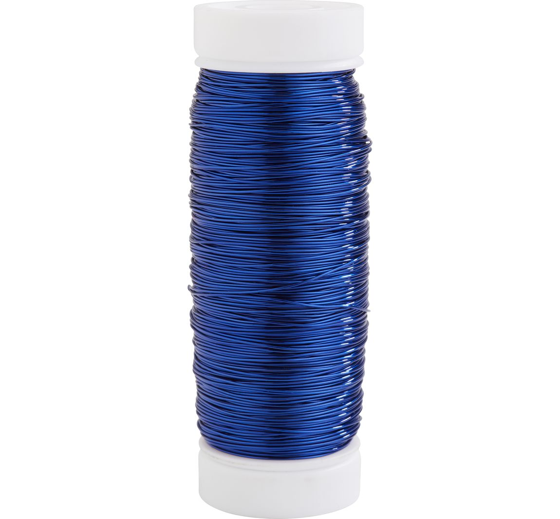 Kupferlackdraht, Ø 0,30 mm, 50 m - Blau
