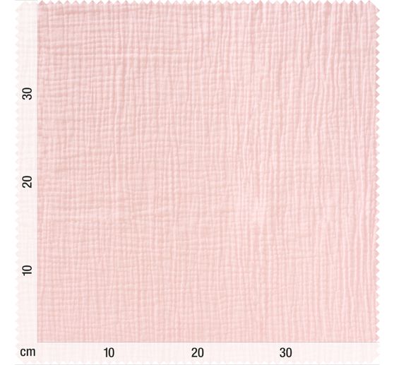 Muslin cotton fabric "Uni"