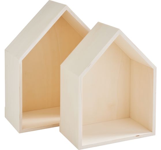 VBS Holzregal "Haus"
