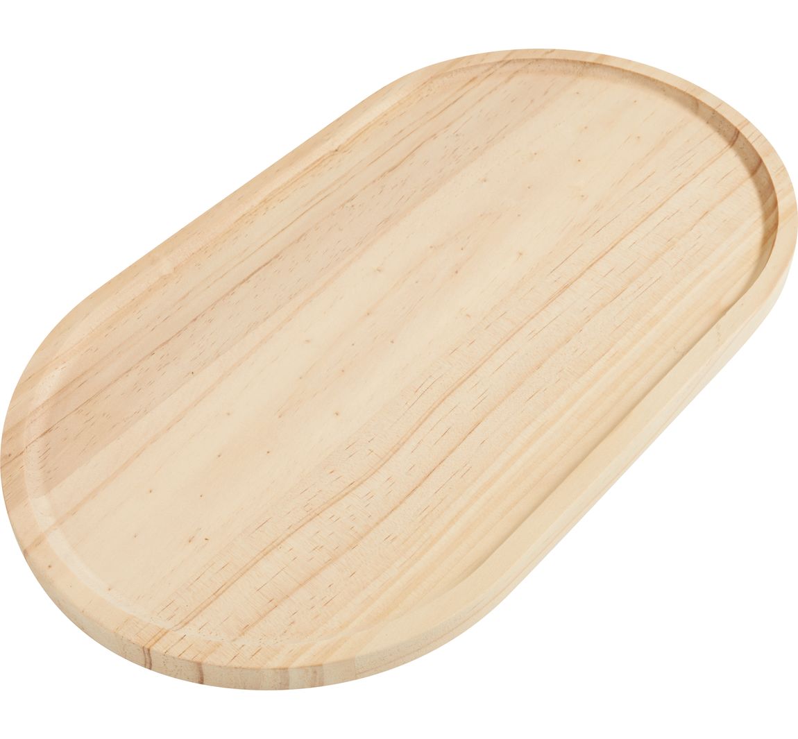 VBS Holz-Tablett "Oval" - Groß