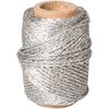 Decoration cord Metallic Silver