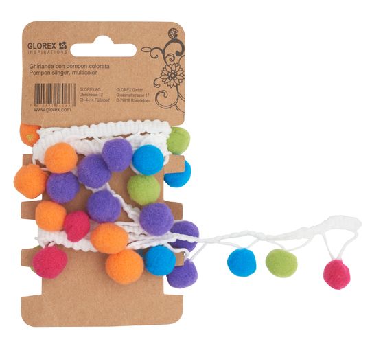 Band "Pompon", Multicolor