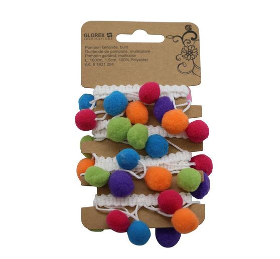 Band "Pompon", Multicolor