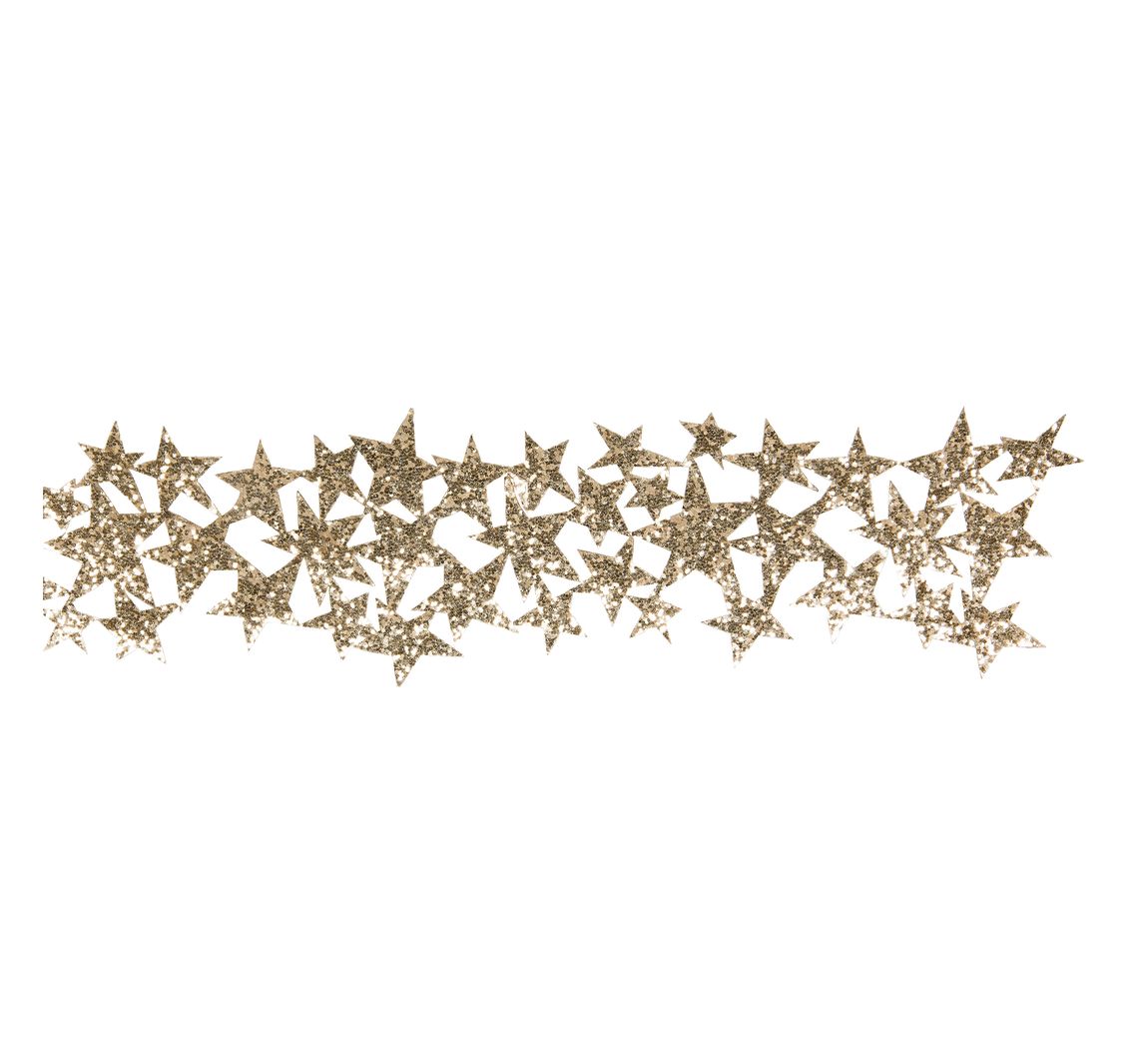 Glitterband "Sterne" - Gold