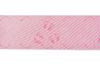Satinband "BabyFeet light pink", B 40 mm, Rolle à 2 m