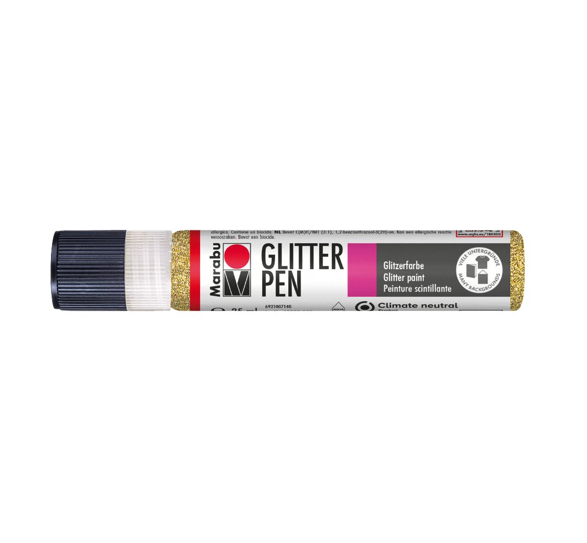 Marabu Glitter Pen - Glitter-Gold