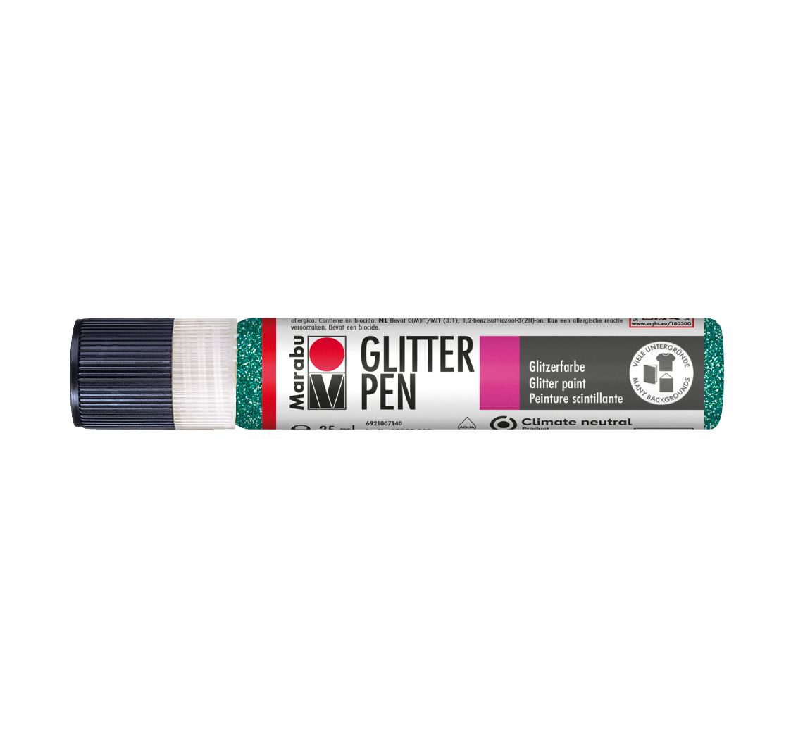 Marabu Glitter Pen - Glitter-Petrol