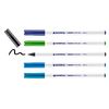 edding 4600 "Textil Pen", 5 Stück Cool