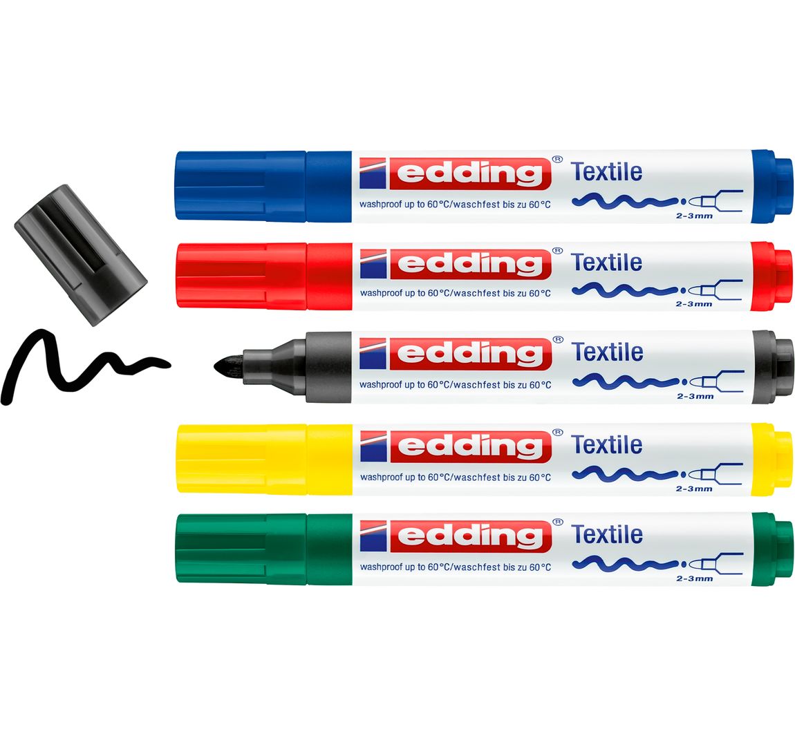 edding 4500 "Textilmarker" - Basic