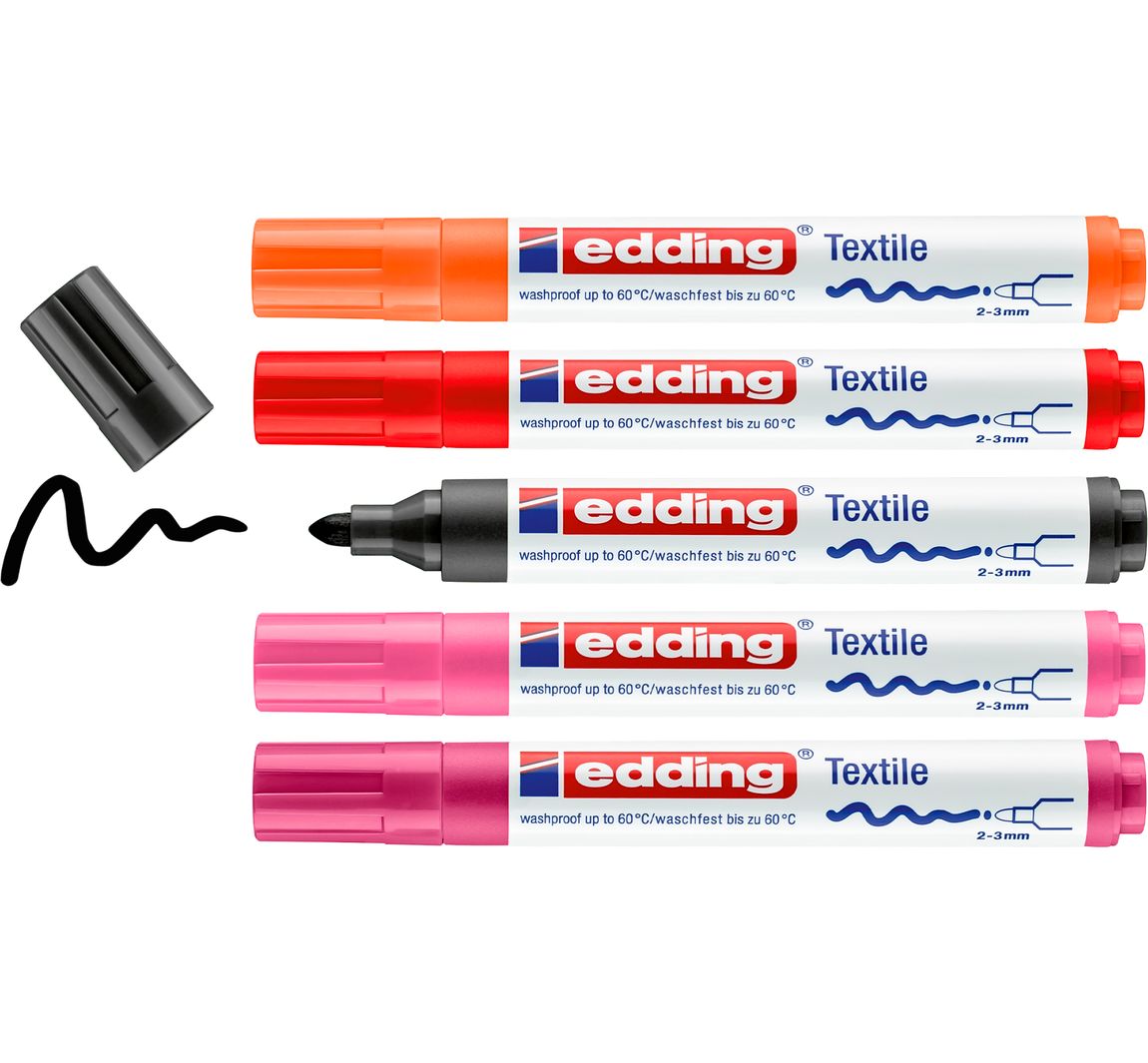 edding 4500 "Textilmarker" - Warm