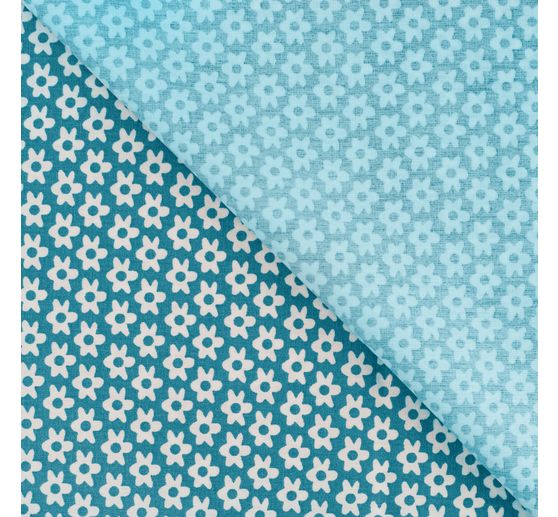 Baumwoll-Stoff Popeline "Daisy"