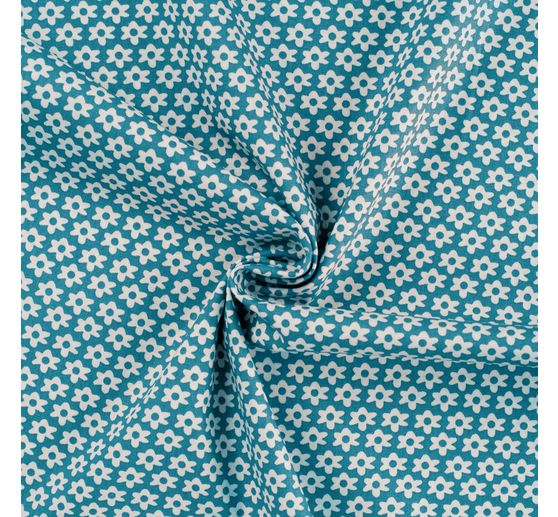 Baumwoll-Stoff Popeline "Daisy"