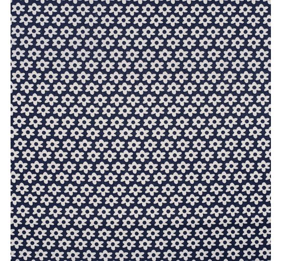 Baumwoll-Stoff Popeline "Daisy"