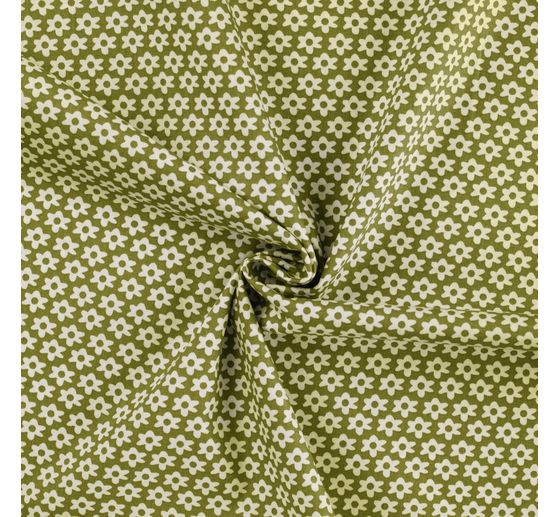 Baumwoll-Stoff Popeline "Daisy"