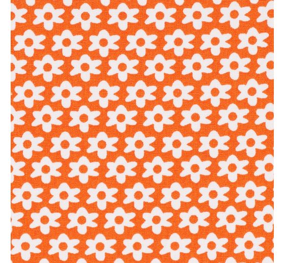 Baumwoll-Stoff Popeline "Daisy"