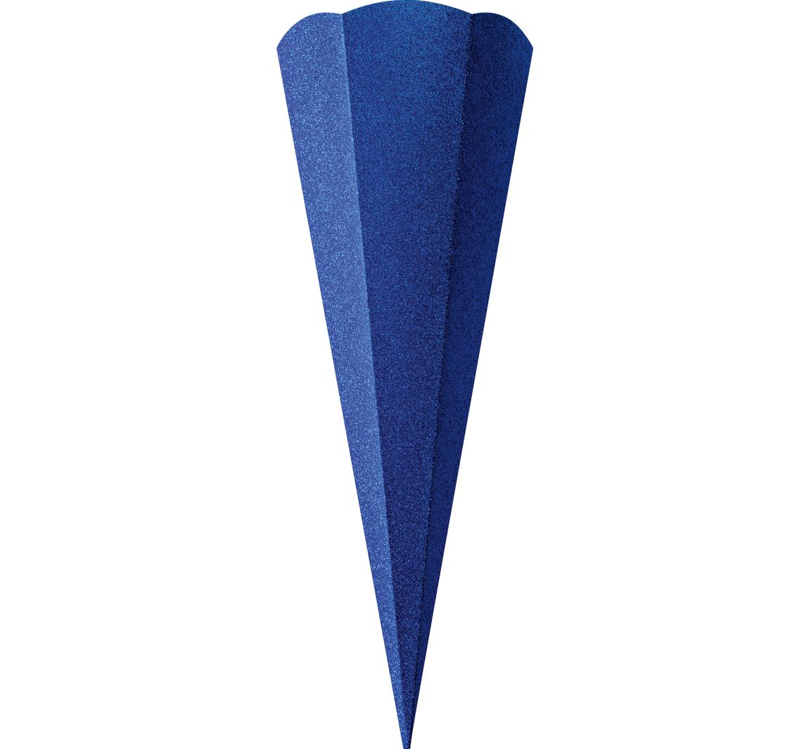 Schultüten-Rohling "Glitter" - Ultramarine