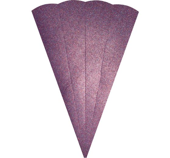 School cone blank "Glitter"