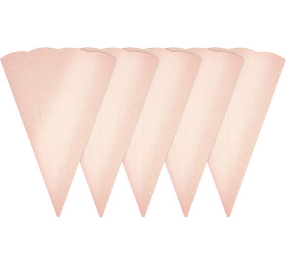 School cone blank "Glitter", 5 pieces