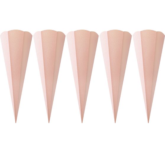School cone blank "Glitter", 5 pieces