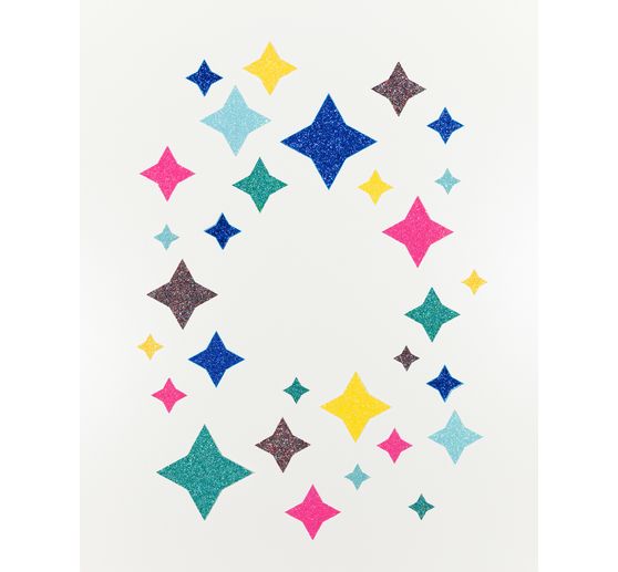 Glitter cardboard Rainbow