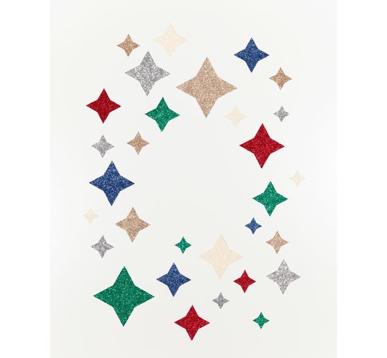 Glitter cardboard Rainbow
