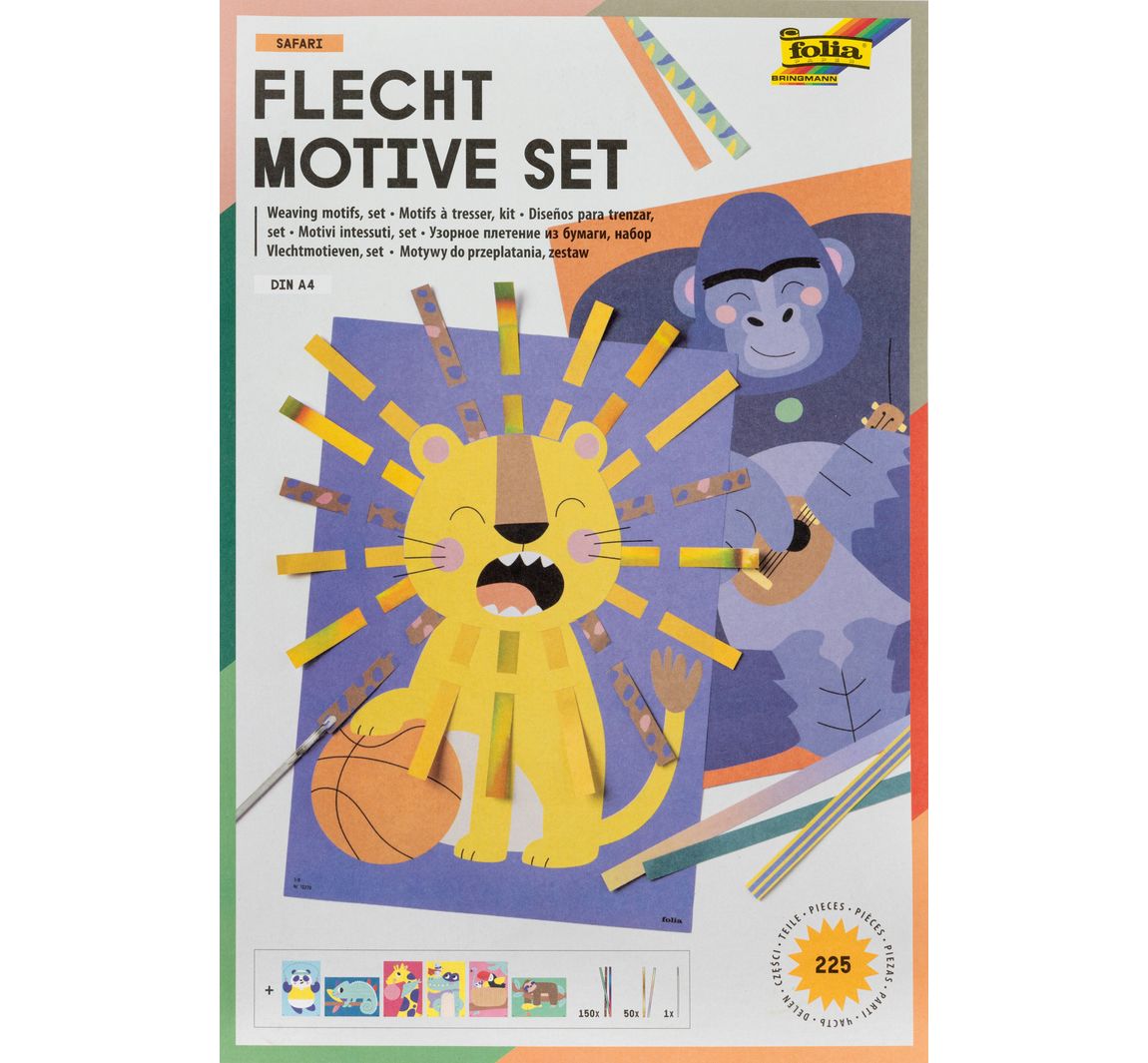 Flechtmotive-Set - Safari