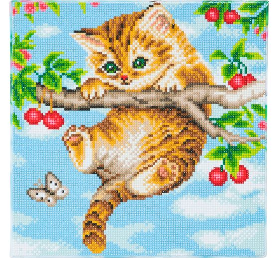 Diamond Painting "Crystal Art Kit", 30 x 30 cm