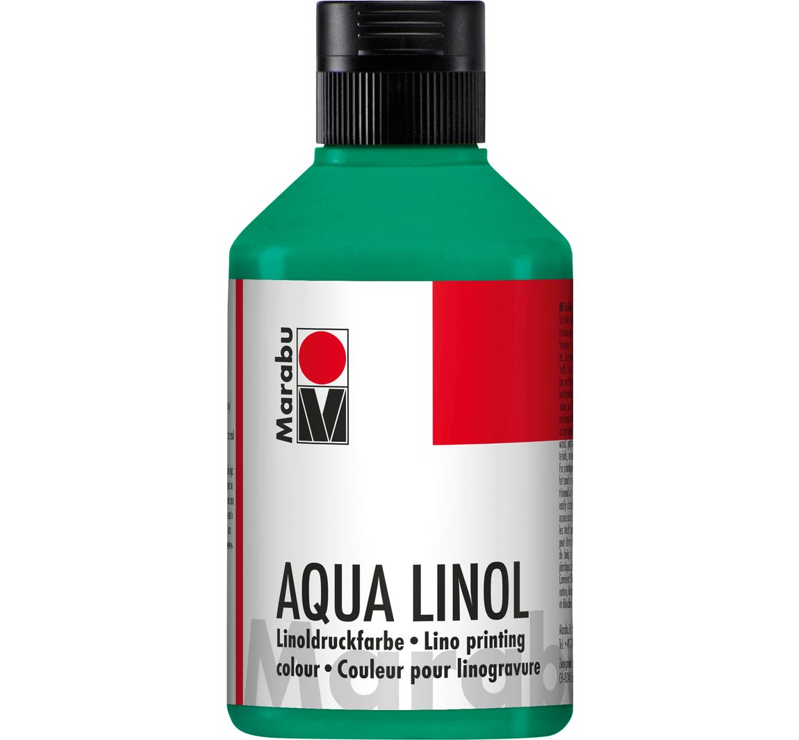 Marabu Aqua-Linoldruckfarbe - Blaugrün