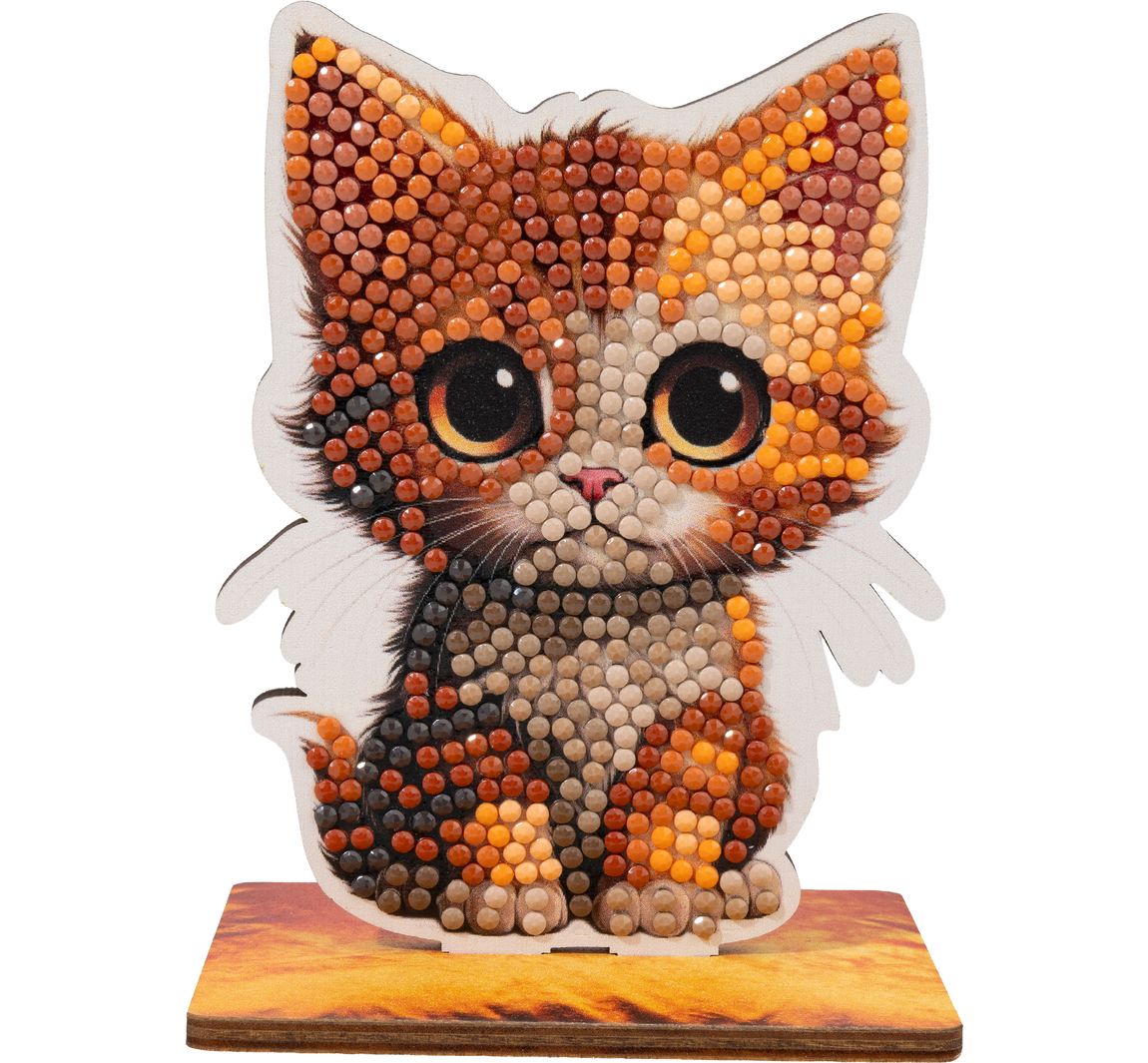 Diamond Painting "Crystal Art Wildlife Buddies" - Kätzchen