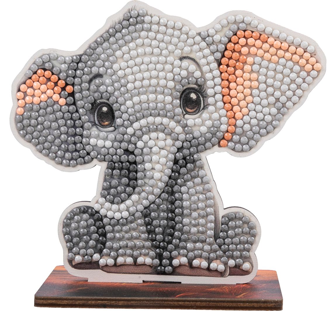 Diamond Painting "Crystal Art Wildlife Buddies" - Elefant