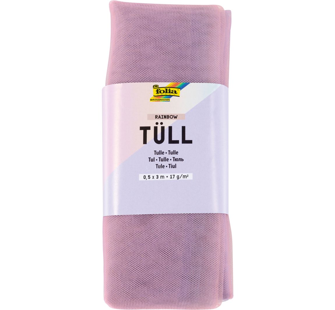 Tüll-Stoff, 3 m - Rainbow